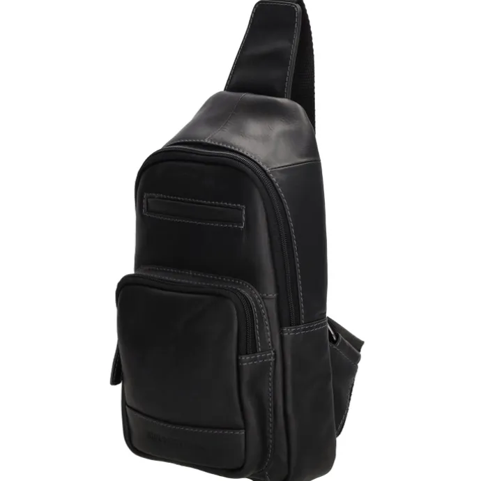 Hide & Stitches Japura Slingbag black