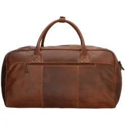 Hide & Stitches Japura Travelbag cognac