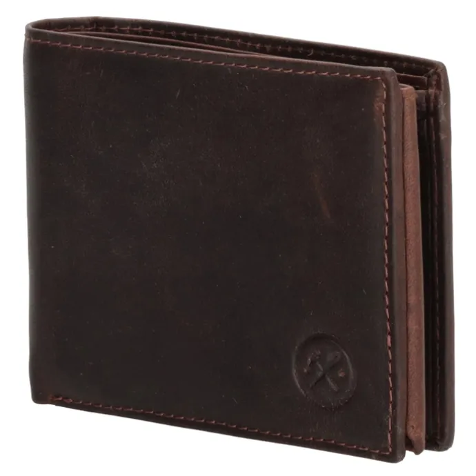 Hide & Stitches Japura Wallet darkbrown