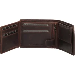 Hide & Stitches Japura Wallet darkbrown