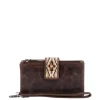 Hide & Stitches Next Navajo Wallet darkbrown