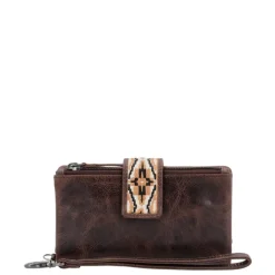 Hide & Stitches Next Navajo Wallet darkbrown
