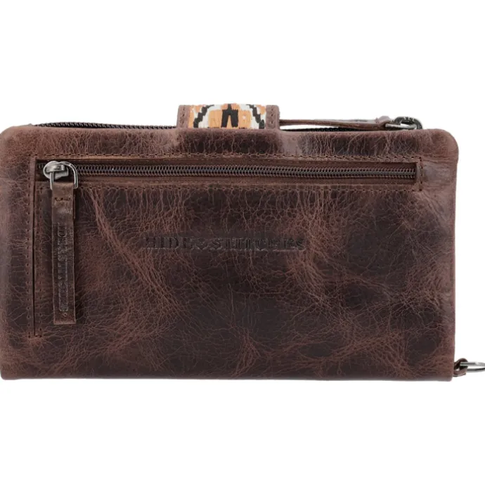 Hide & Stitches Next Navajo Wallet darkbrown