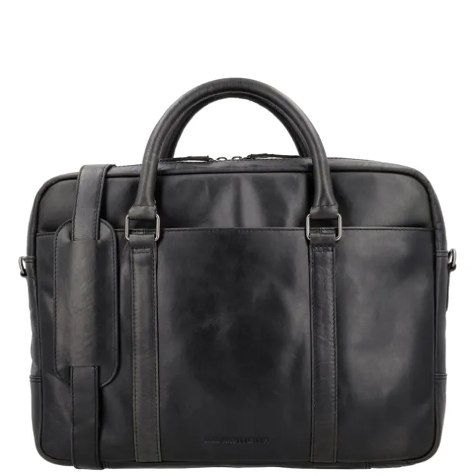 Hide & Stitches Next Navajo Laptopbag black