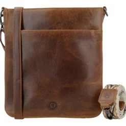 Hide & Stitches Next Navajo Shoulderbag brown