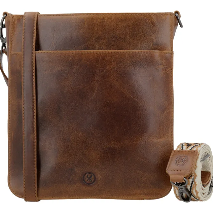 Hide & Stitches Next Navajo Shoulderbag brown