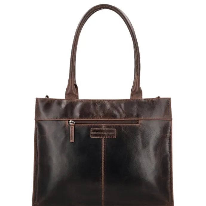 Hide & Stitches Next Navajo Laptopbag darkbrown