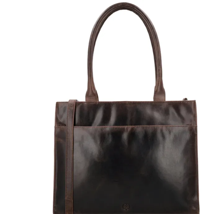 Hide & Stitches Next Navajo Laptopbag darkbrown