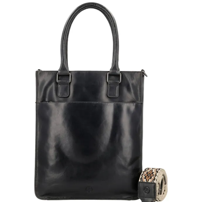 Hide & Stitches Next Navajo Shopper black