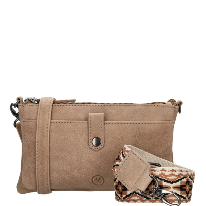 Hide & Stitches Next Navajo Shoulderbag sand