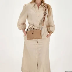 Hide & Stitches Next Navajo Shoulderbag sand