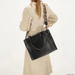 Hide & Stitches Next Navajo Laptopbag black