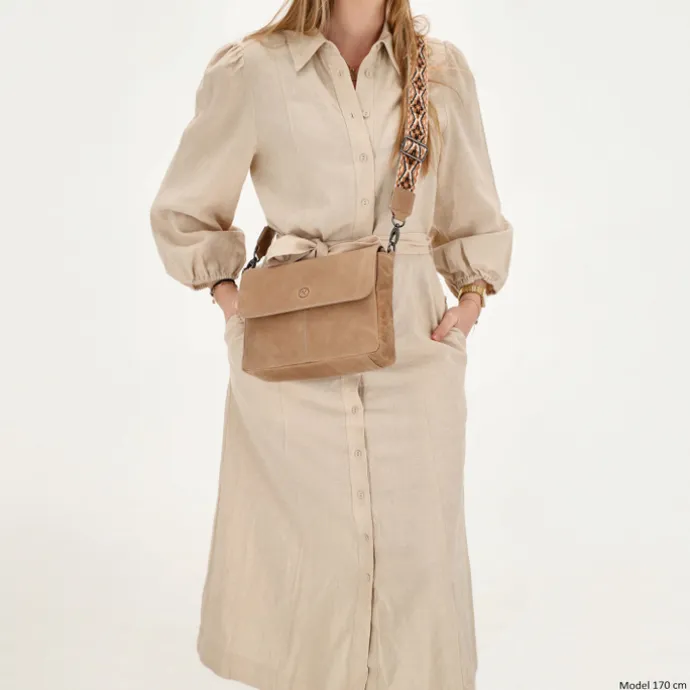 Hide & Stitches Next Navajo Shoulderbag sand