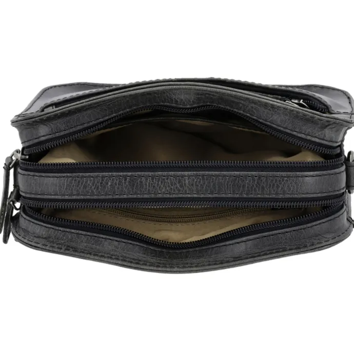 Hide & Stitches Next Navajo Shoulderbag black