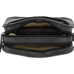 Hide & Stitches Next Navajo Shoulderbag black