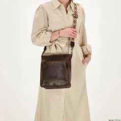 Hide & Stitches Next Navajo Shoulderbag darkbrown