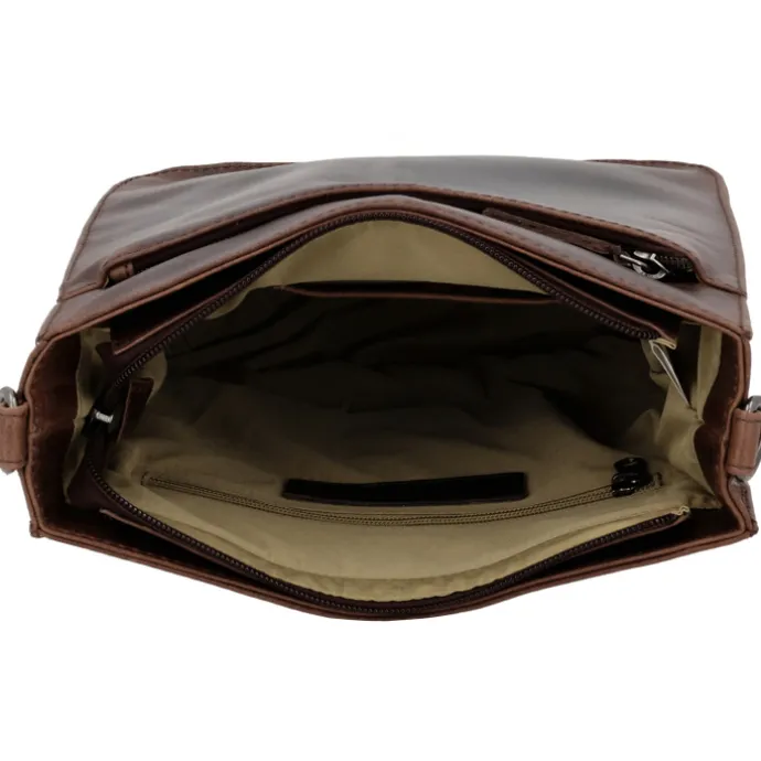 Hide & Stitches Next Navajo Shoulderbag darkbrown