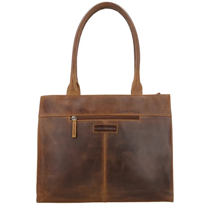 Hide & Stitches Next Navajo Laptopbag brown