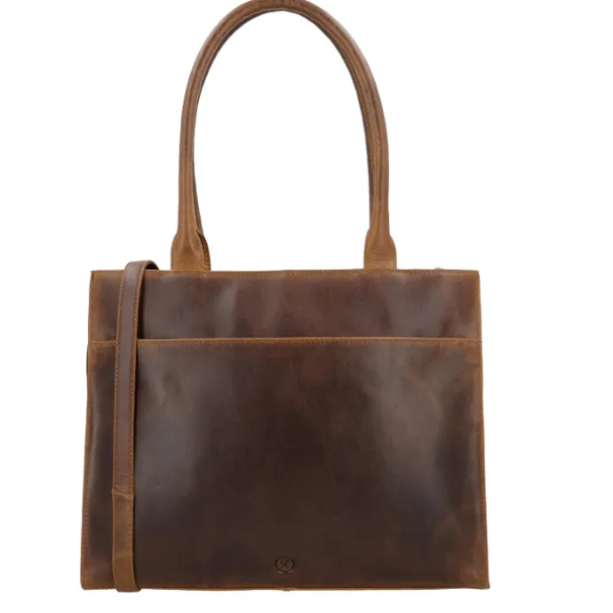 Hide & Stitches Next Navajo Laptopbag brown