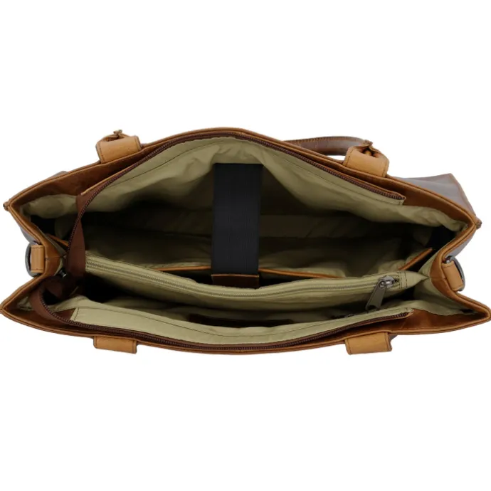 Hide & Stitches Next Navajo Laptopbag brown