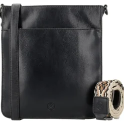 Hide & Stitches Next Navajo Shoulderbag black