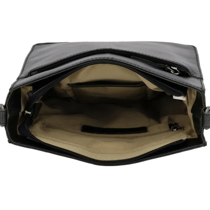Hide & Stitches Next Navajo Shoulderbag black
