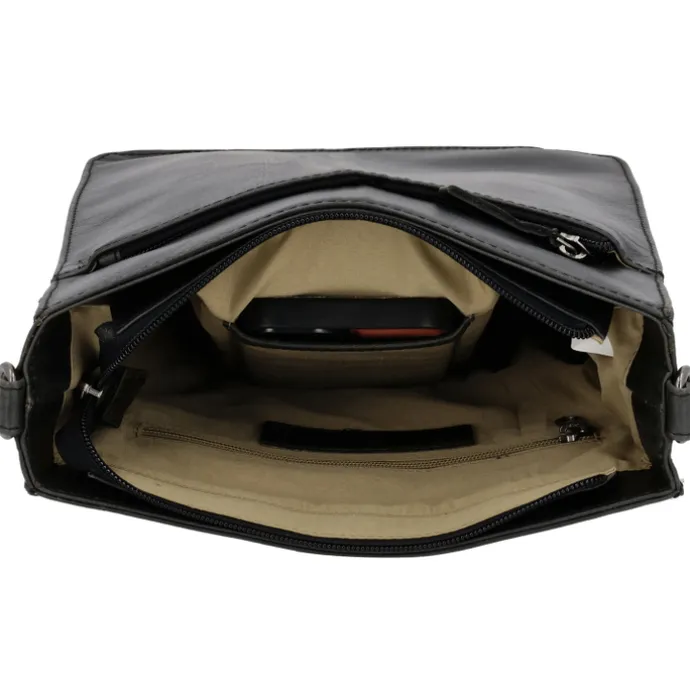 Hide & Stitches Next Navajo Shoulderbag black