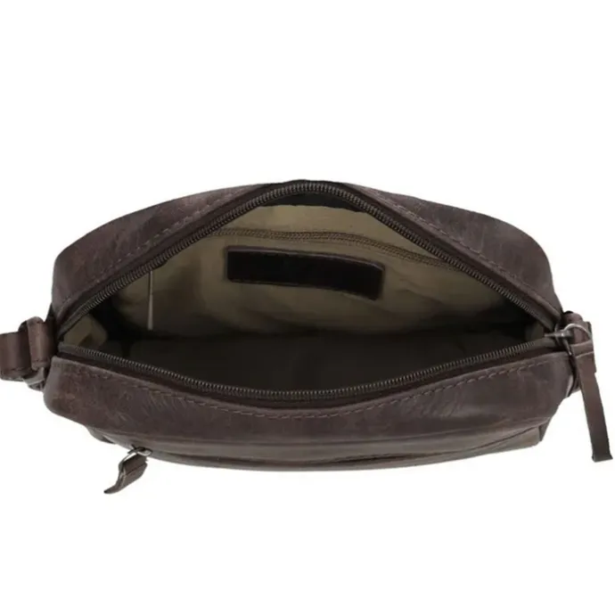 Hide & Stitches Next Navajo Shoulderbag dark brown