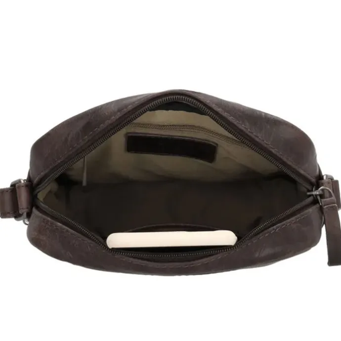 Hide & Stitches Next Navajo Shoulderbag dark brown