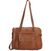 Hide & Stitches Paint Rock Shopper cognac