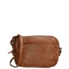 Hide & Stitches Paint Rock Shoulderbag Small cognac