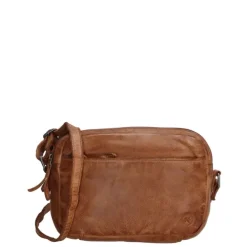 Hide & Stitches Paint Rock Shoulderbag Small cognac