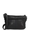 Hide & Stitches Paint Rock Shoulderbag Compact black