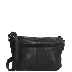 Hide & Stitches Paint Rock Shoulderbag Compact black