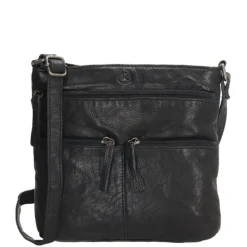 Hide & Stitches Paint Rock Shoulderbag High black