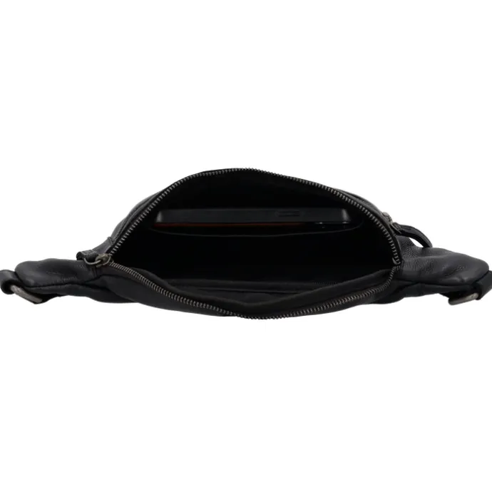 Hide & Stitches Paint Rock Hipbag black