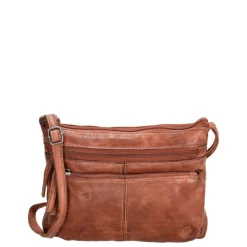Hide & Stitches Paint Rock Shoulderbag cognac