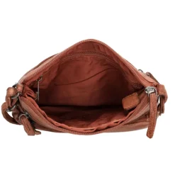 Hide & Stitches Paint Rock Shoulderbag cognac