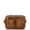 Hide & Stitches Paint Rock Shoulderbag cognac