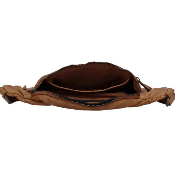 Hide & Stitches Paint Rock Hipbag cognac
