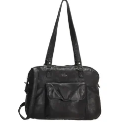 Hide & Stitches Paint Rock Shopper black