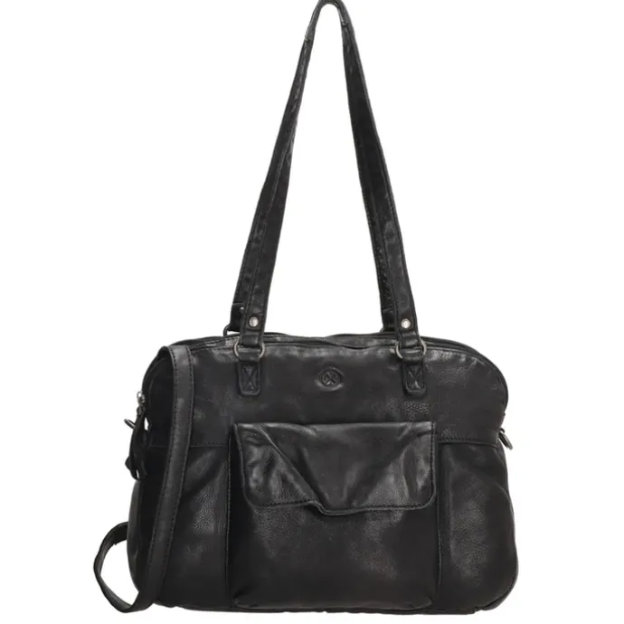 Hide & Stitches Paint Rock Shopper black