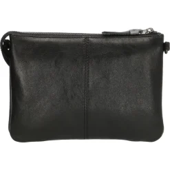 Hide & Stitches Porto Crossbody Tas zwart