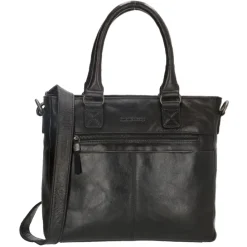 Hide & Stitches Porto Handtas zwart II