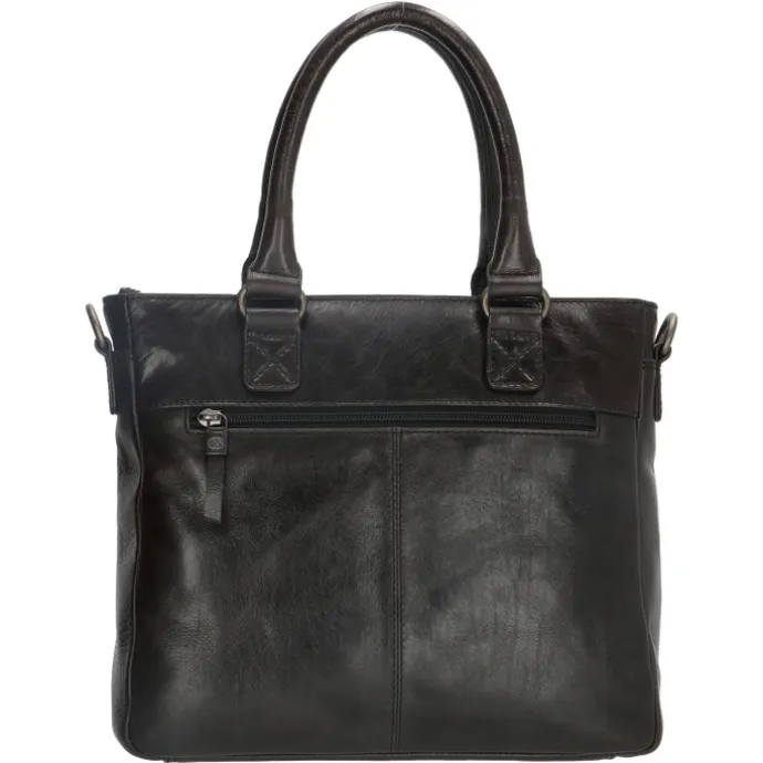 Hide & Stitches Porto Handtas zwart II