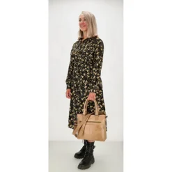 Hide & Stitches Porto Handtas II donker navy
