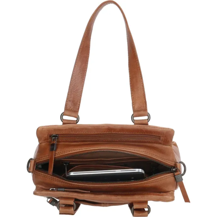 Hide & Stitches Porto Handtas bruin