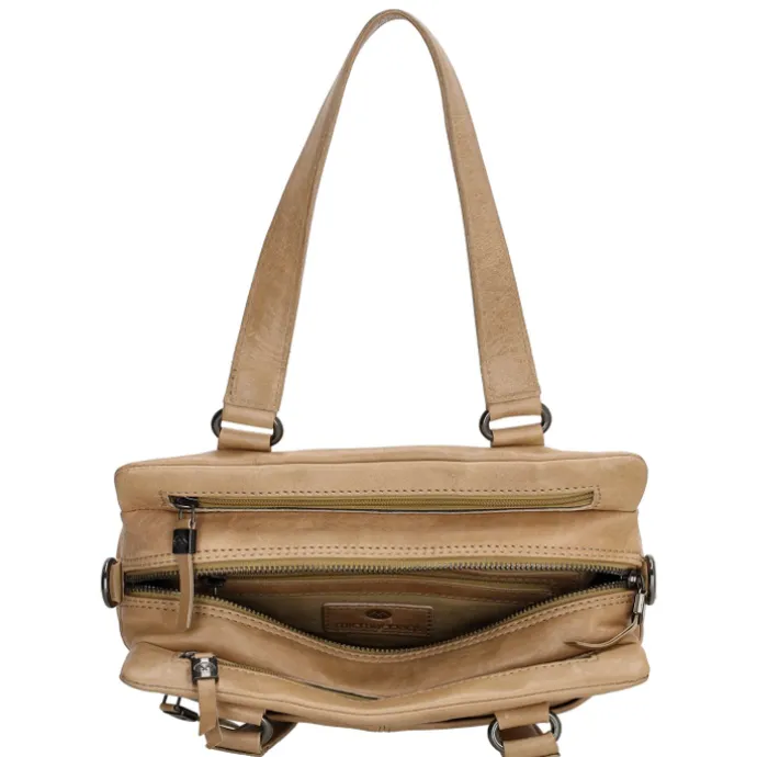 Hide & Stitches Porto Handtas taupe