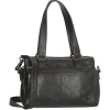 Hide & Stitches Porto Handtas zwart