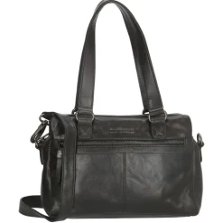 Hide & Stitches Porto Handtas zwart